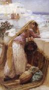 unknow artist Arab or Arabic people and life. Orientalism oil paintings 338 painting